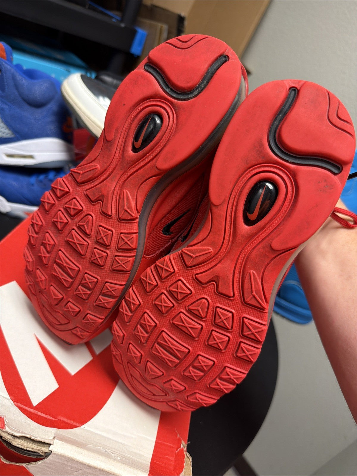 Nike Air Max 97 University Red W - Size 8 - product image from the listing.