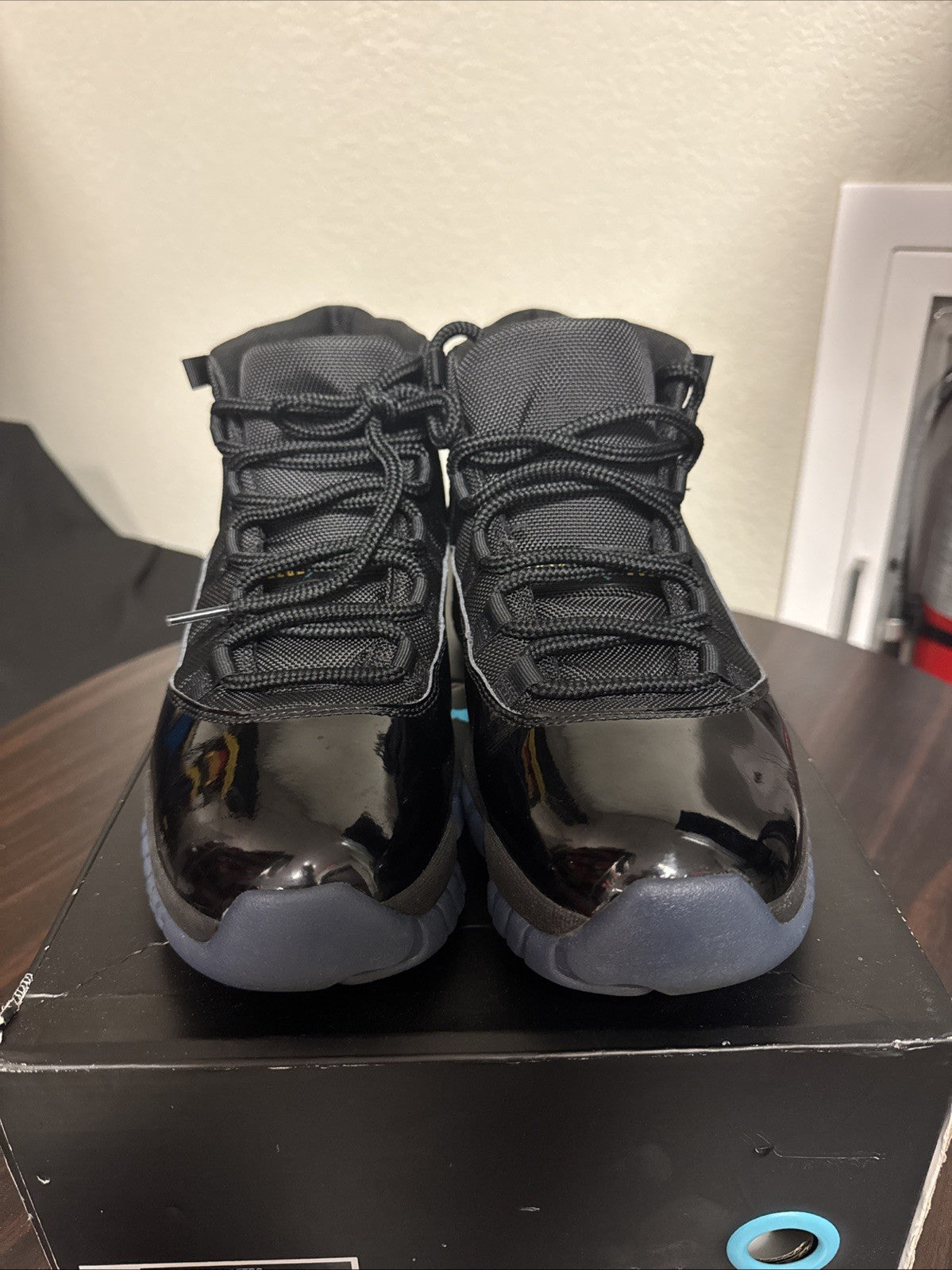 Men's Nike Air Jordan 11 Retro Gamma Blue Black CT8012-047 Size 11.5 Used - product image from the listing.