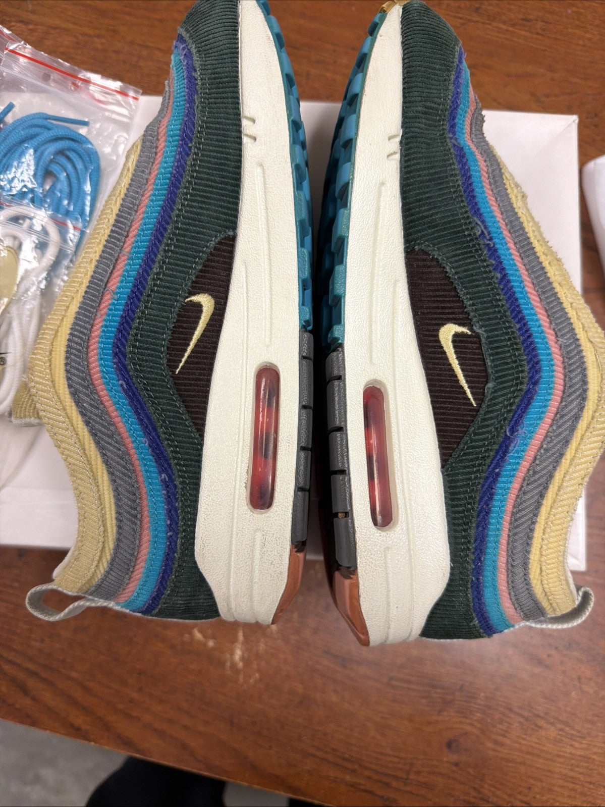 VNDS - SIZE 6.5 - NIKE AIR MAX 97/1 SEAN WOTHERSPOON - LACES | NO - RARE SIZE!! - product image from the listing.