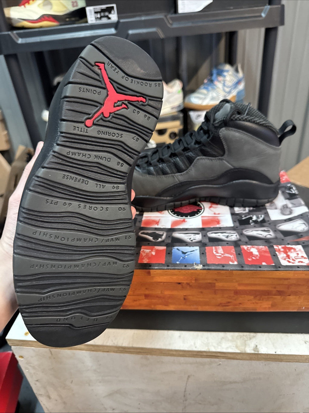 Jordan Air Jordan 10 Mid | Worn Once - Size 10 - product image from the listing.