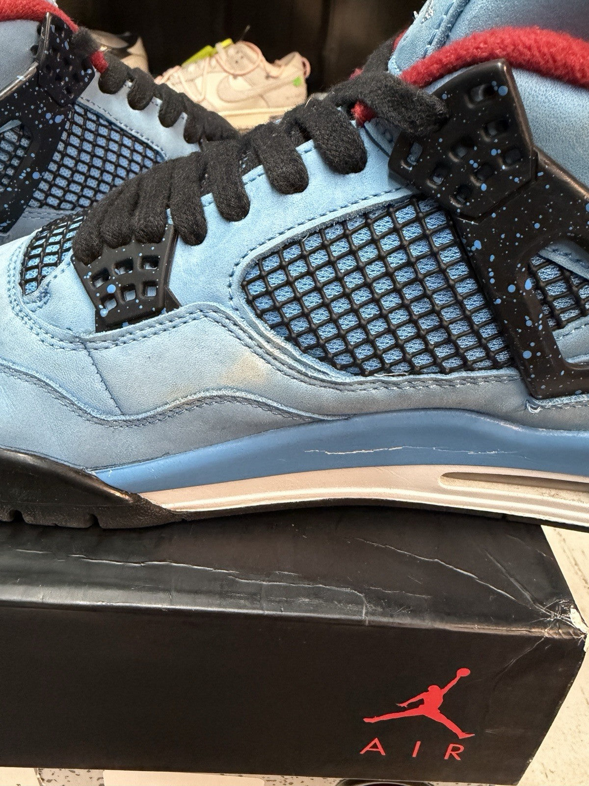 x Travis Scott Cactus Jack SIZE 11 - Nike Jordan 4 Retro - product image from the listing.