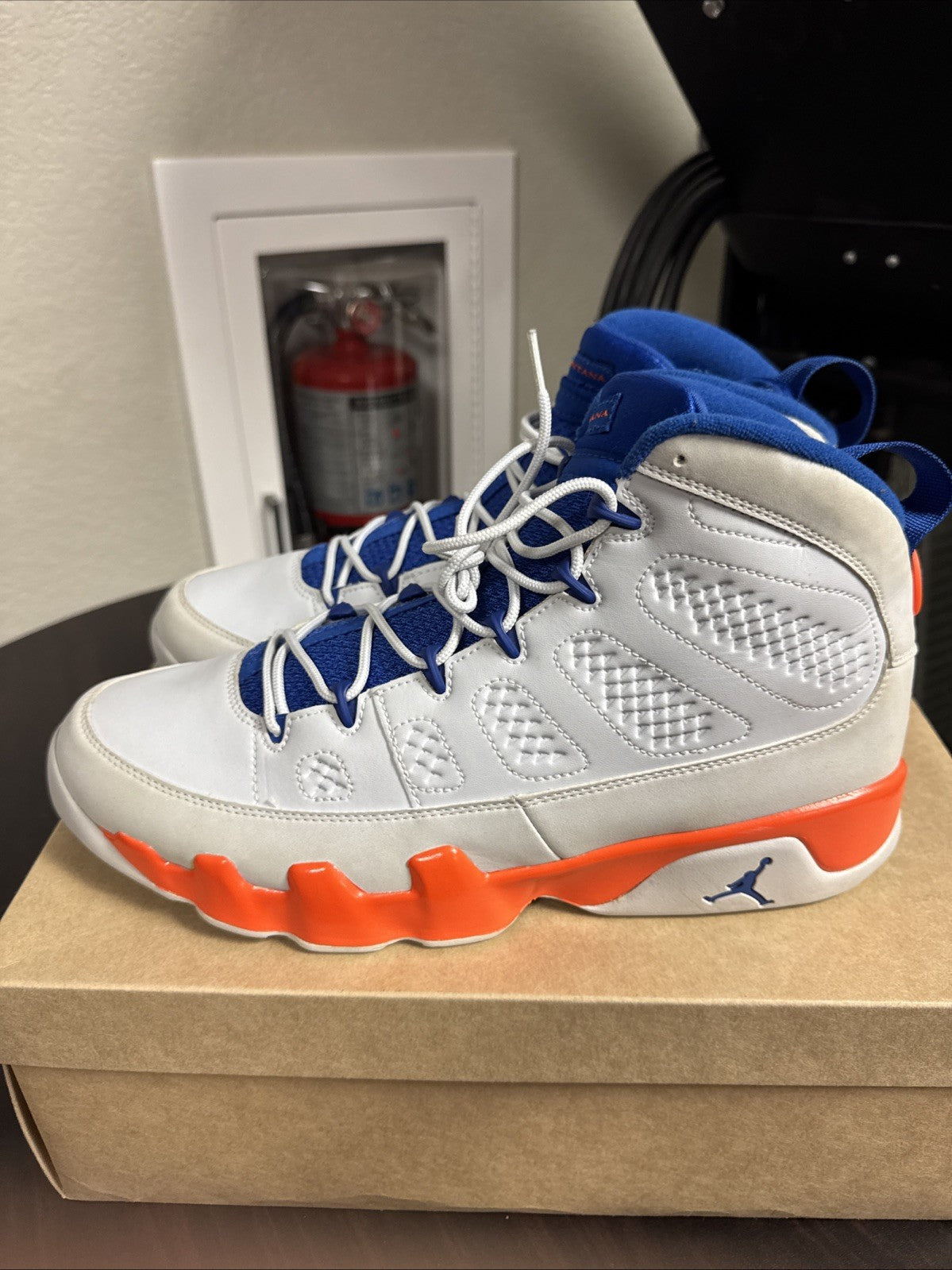 Nike Air Jordan 9 Retro Fontay Montana Knicks | No Box - Size 12 - product image from the listing.