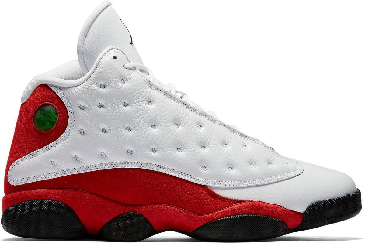 Men's Nike Air Jordan 13 Retro Chicago White Black Team Red Size 14 Sneakers - product image from the listing.