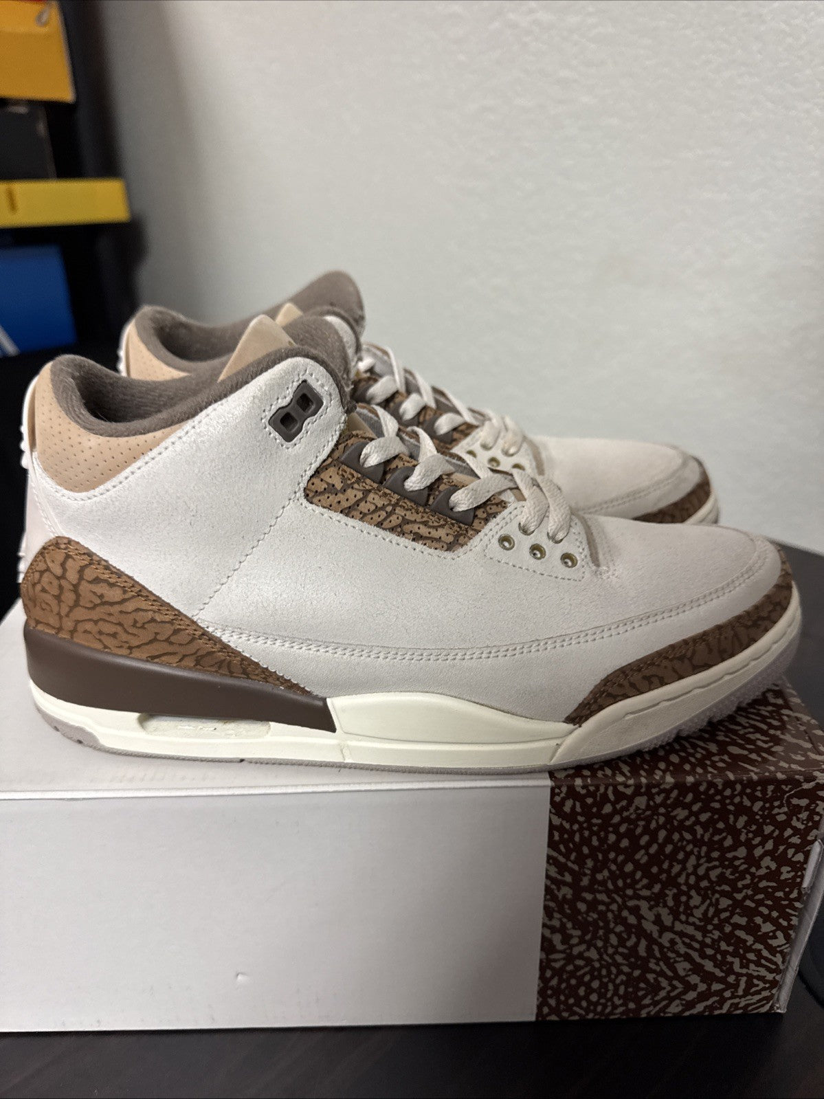 Jordan 3 Retro Low Palomino - Size 10 - product image from the listing.