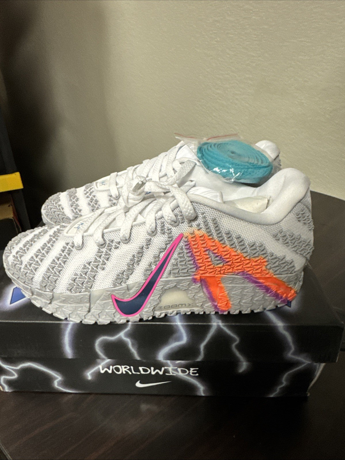Nike Ja 3 Light Show - HF2793-100 - Size 8.5 - product image from the listing.