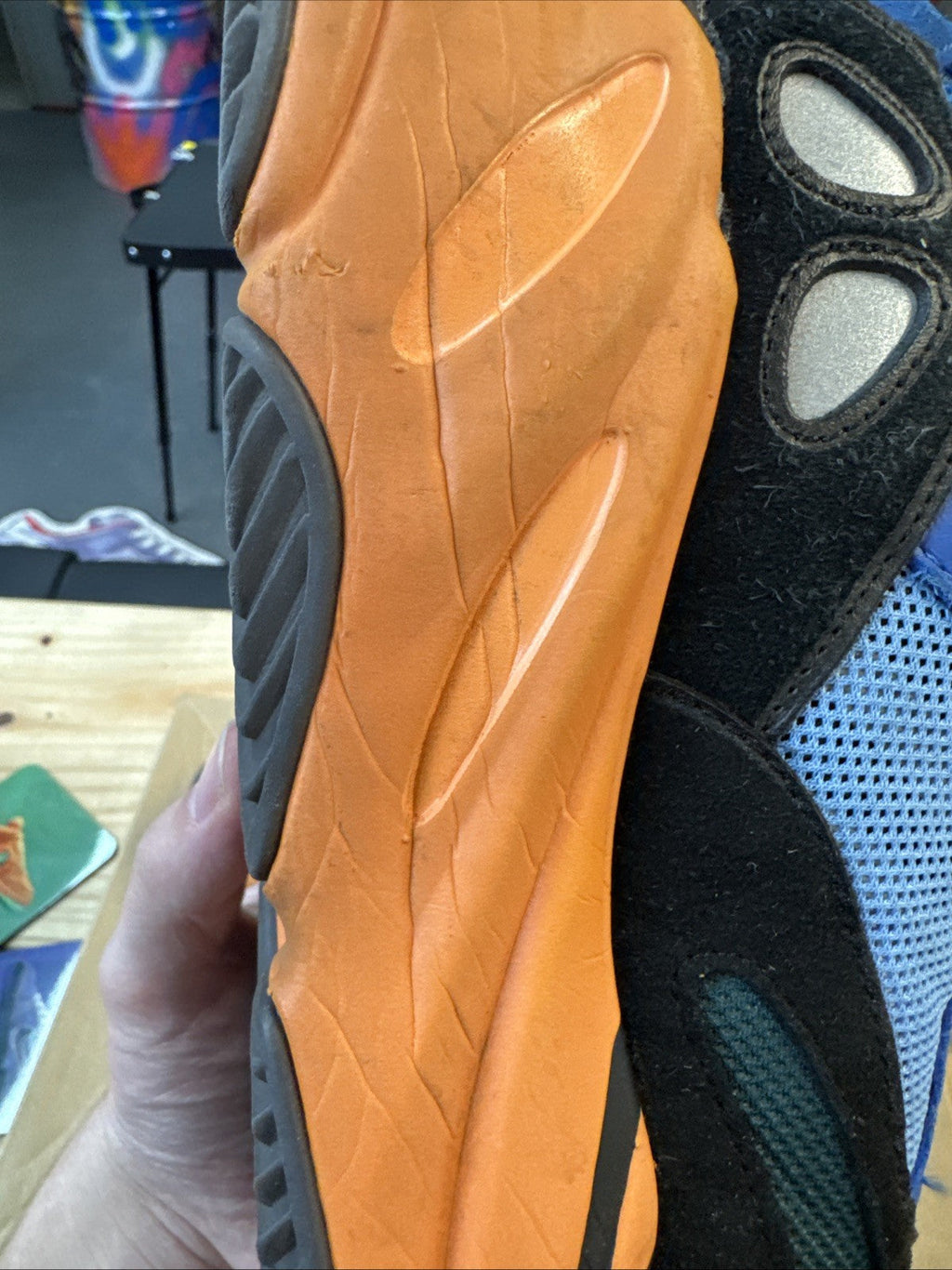 adidas Yeezy Boost 700 Bright Blue - Size 12 - product image from the listing.