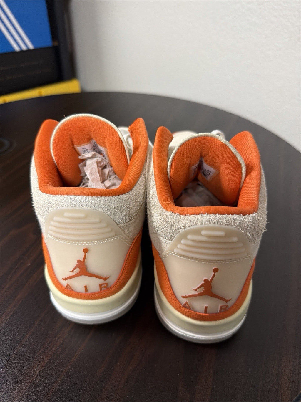 Size 11.5 Air Jordan 3 Retro Starfish Orange Sail IH7694-200 Brand New for Women - product image from the listing.