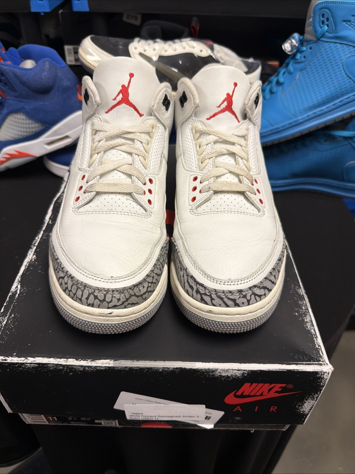 "WHITE CEMENT REIMAGINED" Air Jordan 3 Retro 2023 - Size 11 - dn3707 100 (282-.. - product image from the listing.