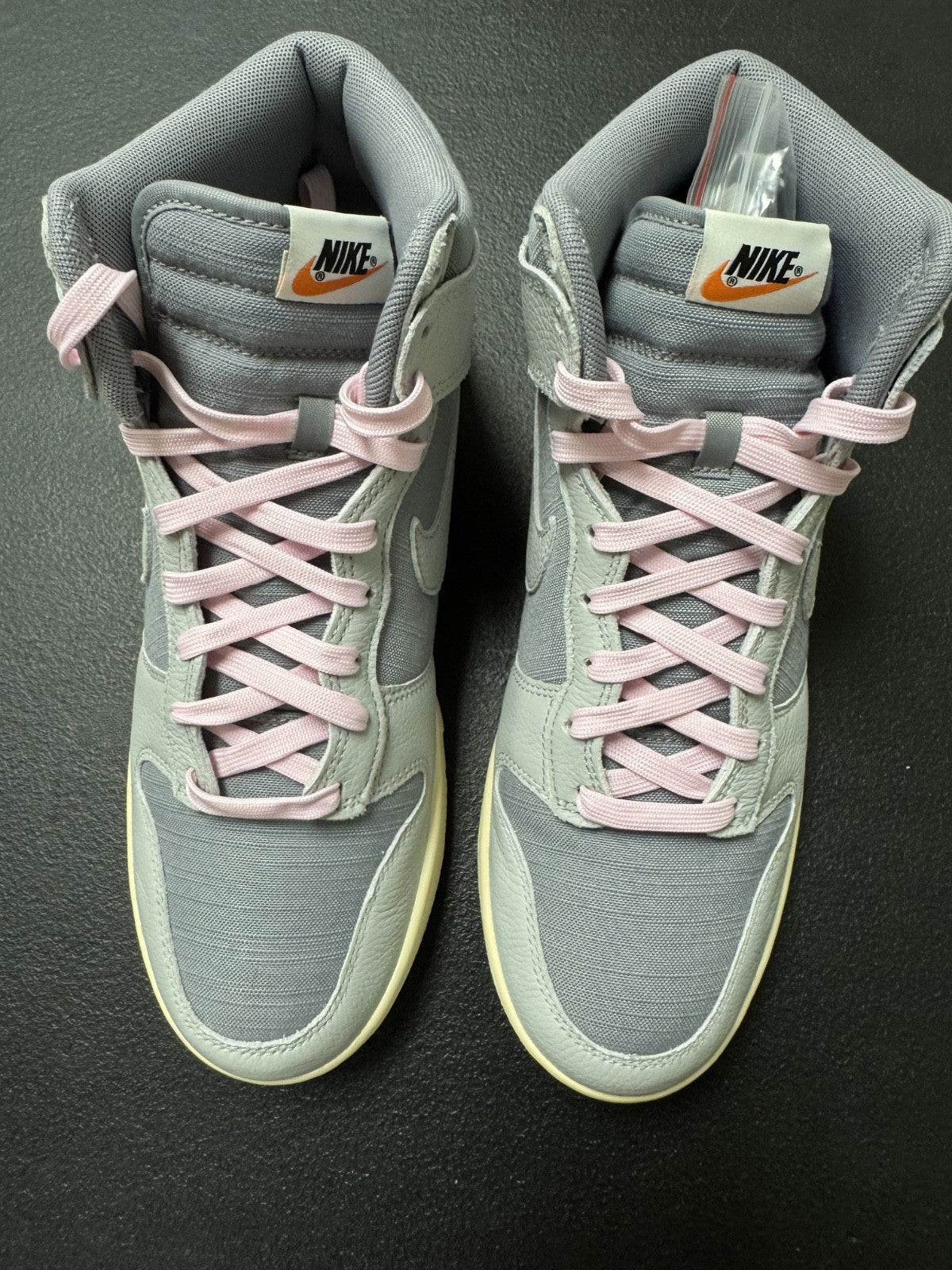 Dunk High Premium Certified Fresh DQ8800-001 Particle Grey Pink - Size 10 by Nike - product image from the listing.