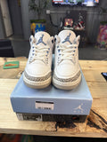UNC 2020 Sneakers Size10 - Nike Air Jordan 3 Retro CT8532-104 - product image from the listing.