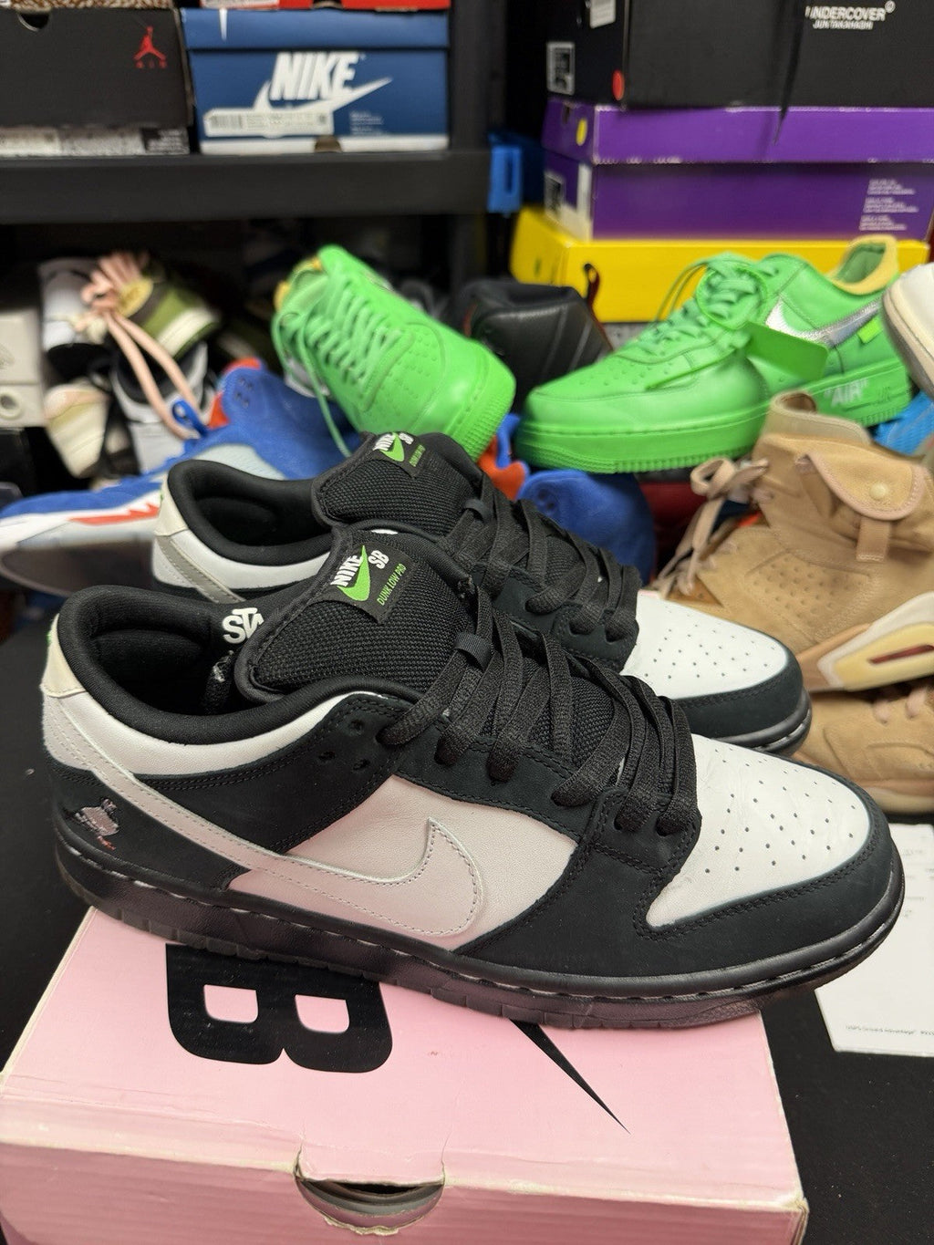 Jeff Staple x Nike SB Dunk Low Pro Panda Pigeon 2019 - Size 11 - product image from the listing.