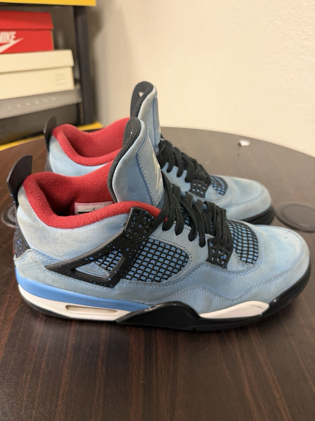 Air Jordan 4 Retro Travis Scott Cactus Jack 2018 308497-406 Authentic - Size 9.5 - product image from the listing.