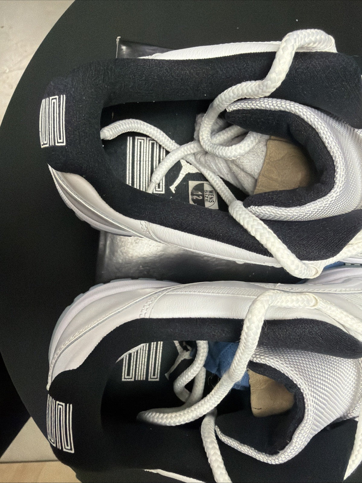 Men's Nike Jordan XI 11 Retro 2021 Low Legend Blue AV2187-117 Size 12 - product image from the listing.