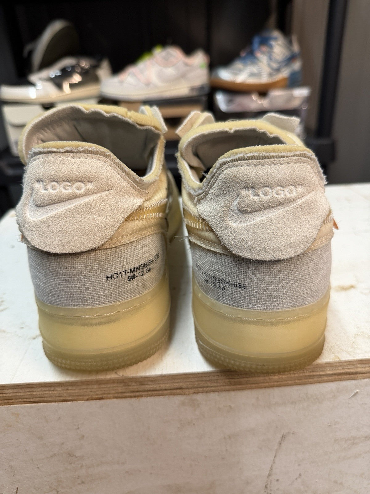 Nike Off-White x Air Force 1 Low the Ten Size 12 - product image from the listing.