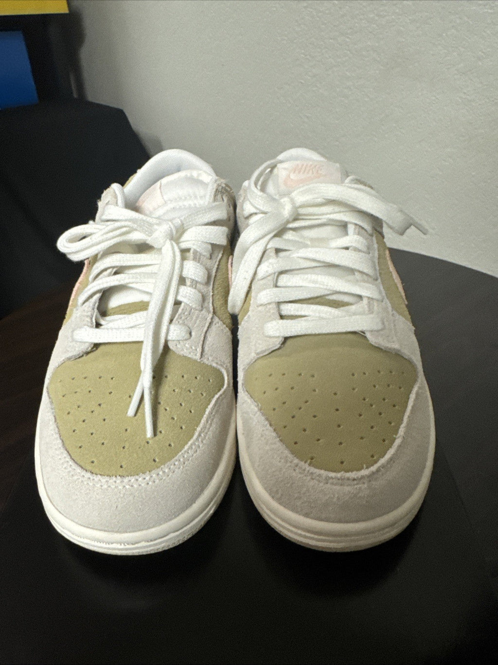 Women's Size 8 W - Nike Dunk Low 'Phantom Washed Coral' Shoes | No Box - product image from the listing.
