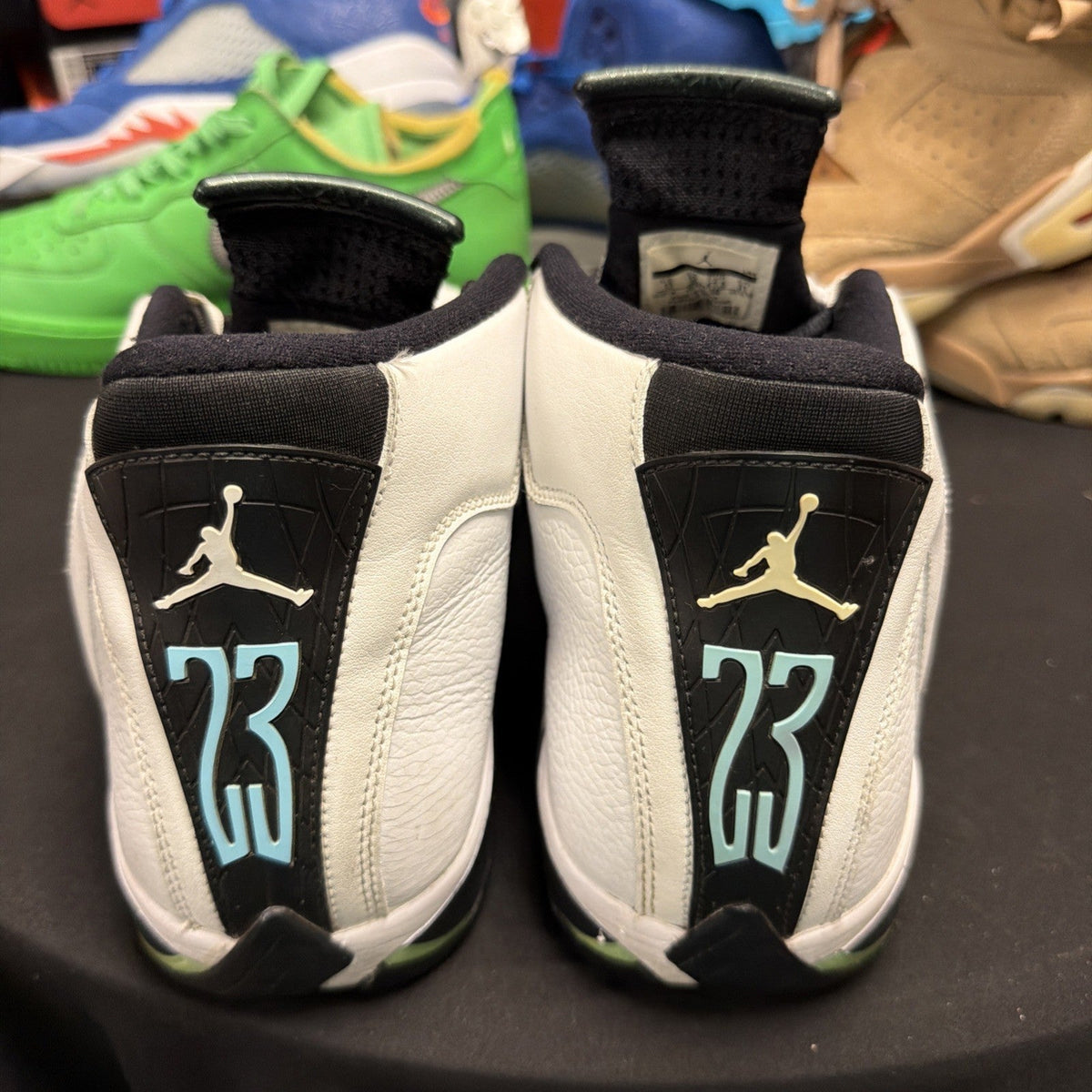Air Jordan 14 Retro 2016 Oxidized Green - Size 13 - product image from the listing.