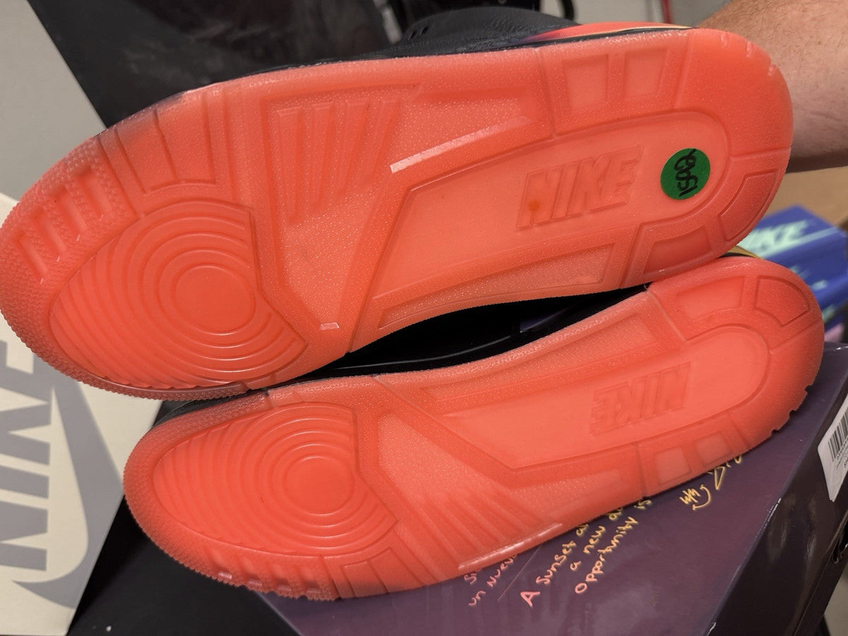 J. Balvin x Air Jordan 3 Retro Rio Size 12 - product image from the listing.