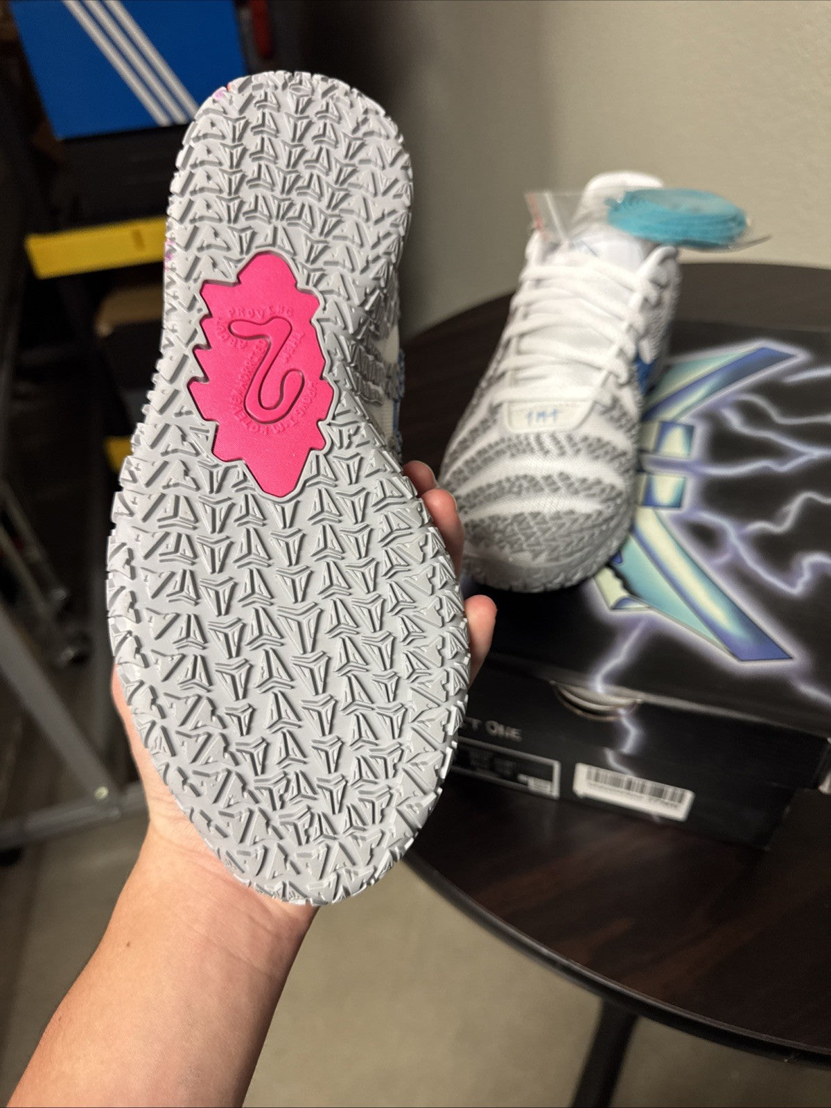 Nike Ja 3 Light Show - HF2793-100 - Size 8.5 - product image from the listing.