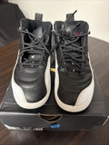 Air Jordan 12 Retro Playoff 2022 GS Size 2.5y (6W) 153265-006 *In Hand* in Black - product image from the listing.