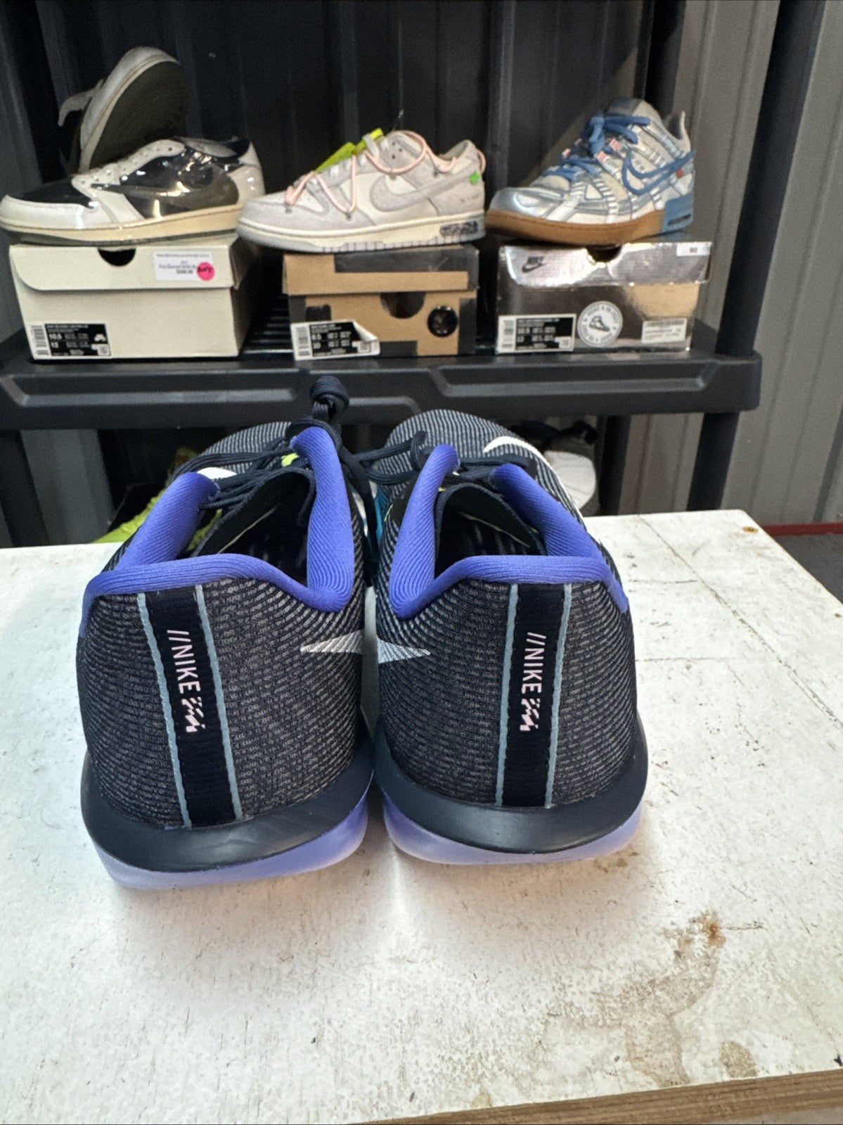 Nike Air Zoom Rival Fly 4 Obsidian Persian Violet | No Box - Worn Once - Size 10 - product image from the listing.