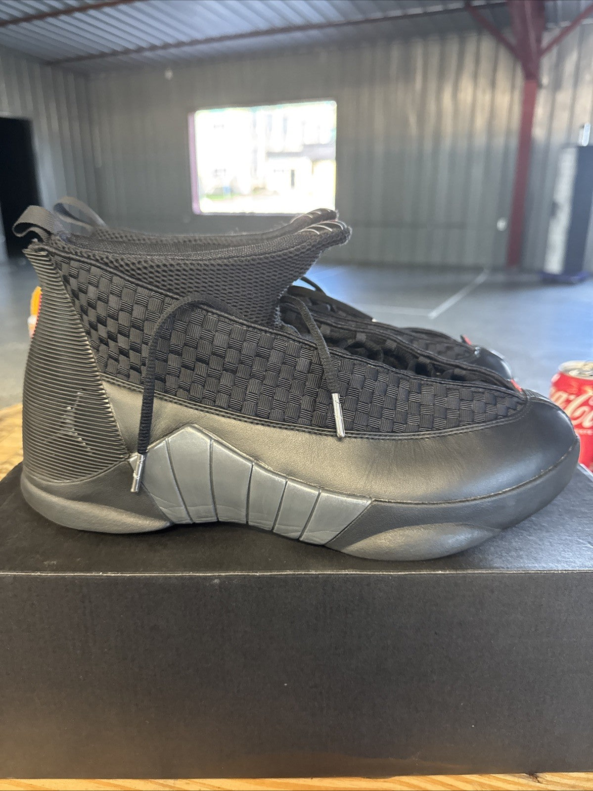 Jordan 15 Retro Stealth (2017) | Replacement Box - Barely Worn - Size 13 - product image from the listing.