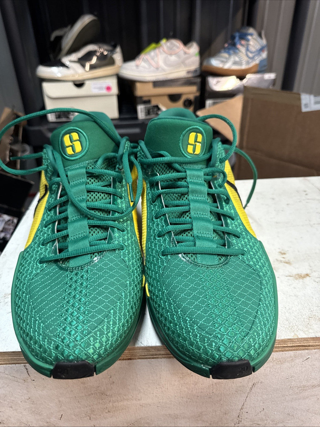 Men's Nike Sabrina 1 The Debut Oregon Ducks Basketball 14 Women 15.5 | Topless Box - product image from the listing.