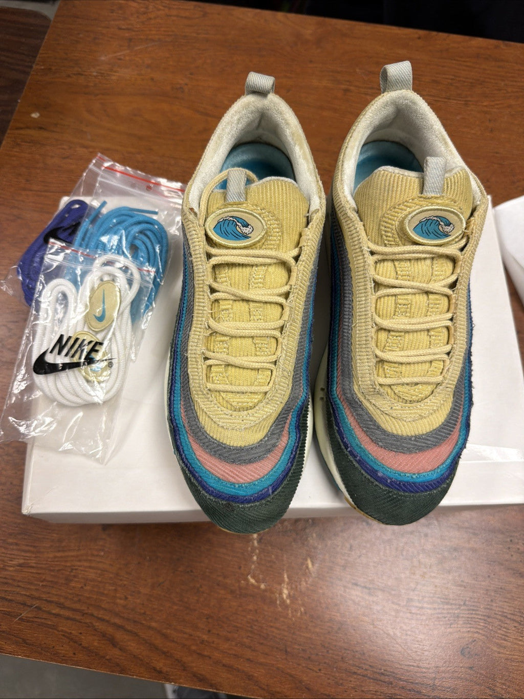 VNDS - SIZE 6.5 - NIKE AIR MAX 97/1 SEAN WOTHERSPOON - LACES | NO - RARE SIZE!! - product image from the listing.