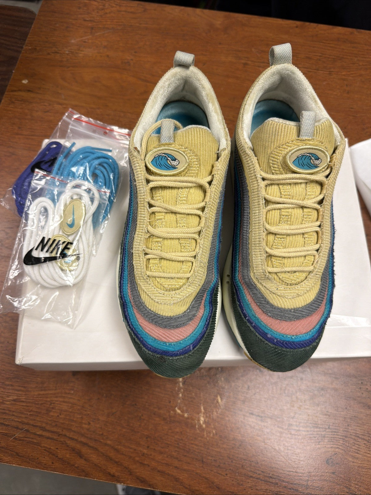 VNDS - SIZE 6.5 - NIKE AIR MAX 97/1 SEAN WOTHERSPOON - LACES | NO - RARE SIZE!! - product image from the listing.