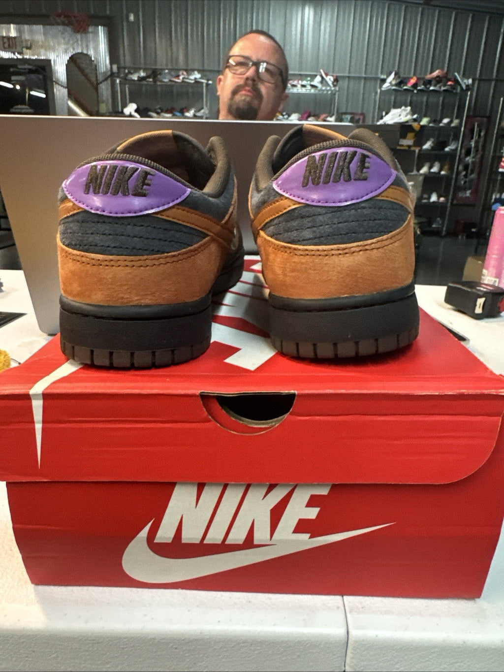 Nike Dunk Cider | Wore Once - Size 10.5 - product image from the listing.