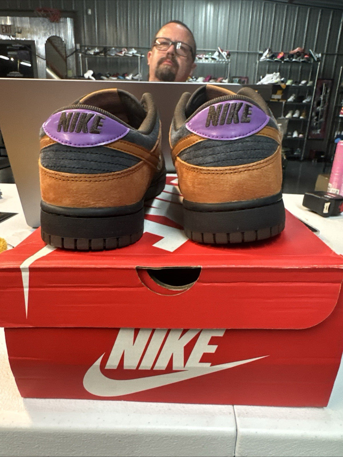 Nike Dunk Cider | Wore Once - Size 10.5 - product image from the listing.