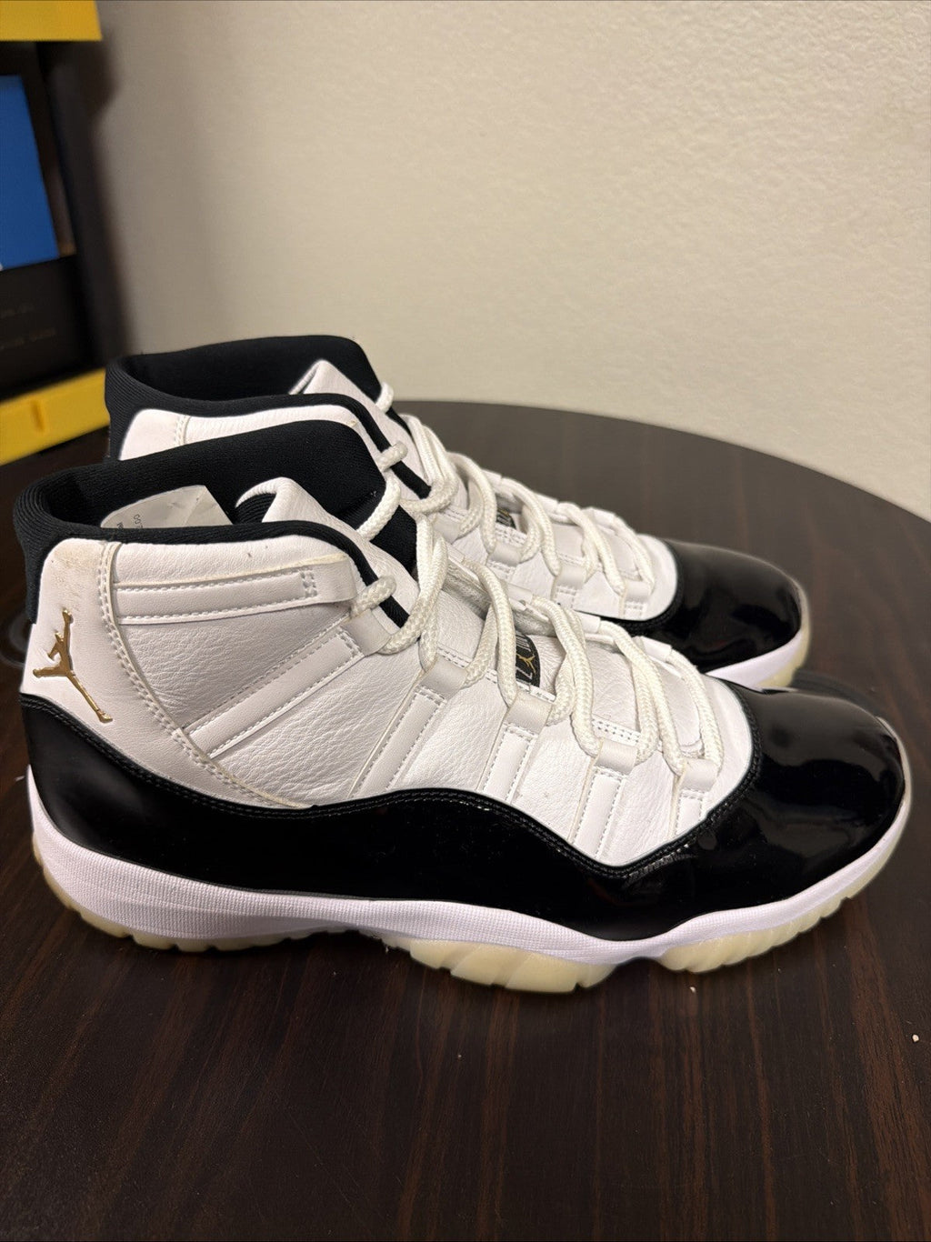 Air Jordan 11 Retro Gratitude White Metallic Gold Black 🔥🔥 - product image from the listing.