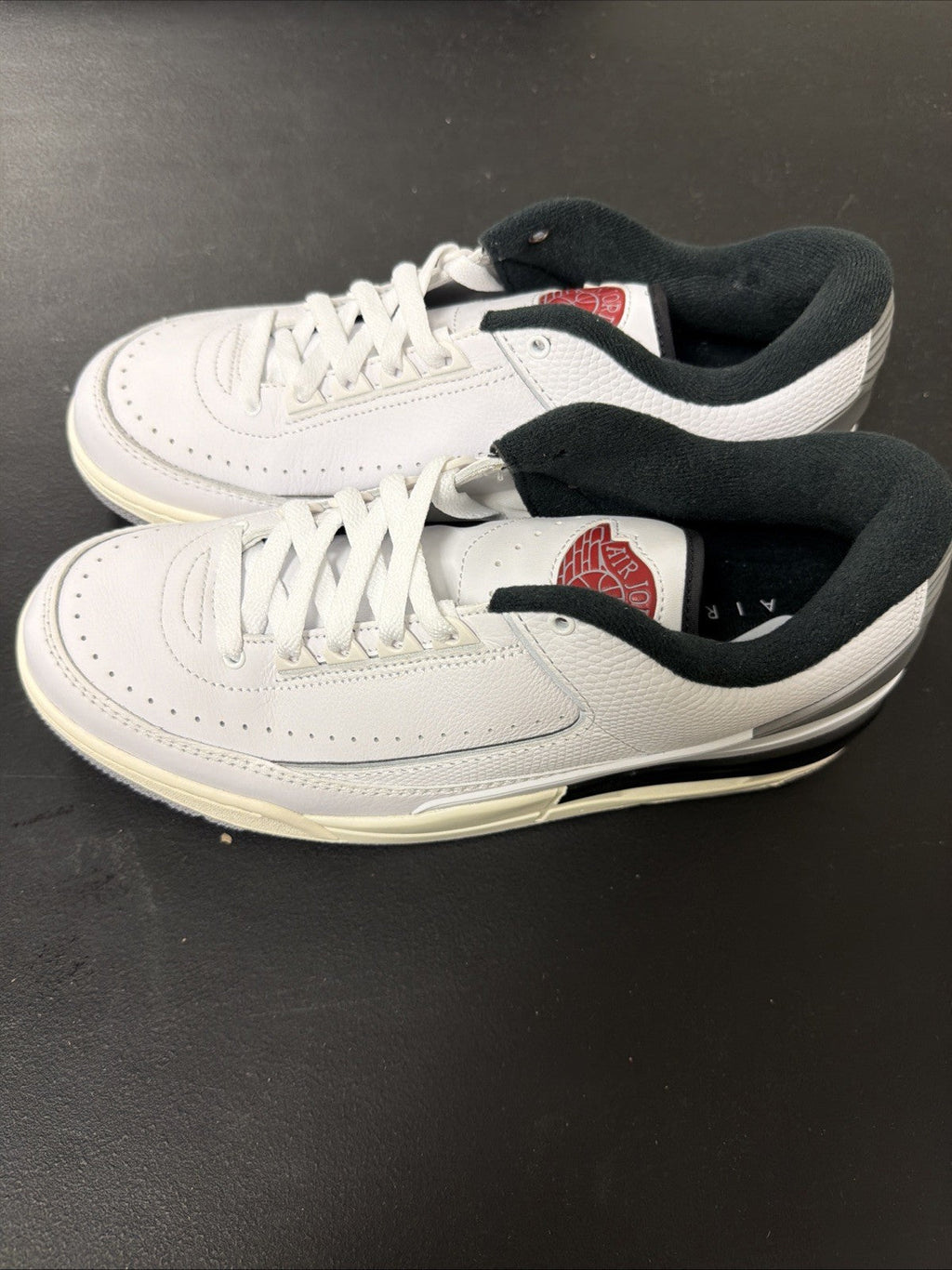 Men's Nike Air Jordan 2 Casual White Sneakers FD0383-148 - product image from the listing.