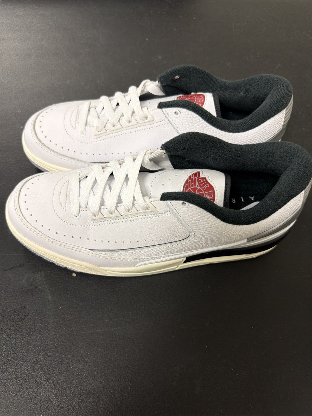Men's Nike Air Jordan 2 Casual White Sneakers FD0383-148 - product image from the listing.