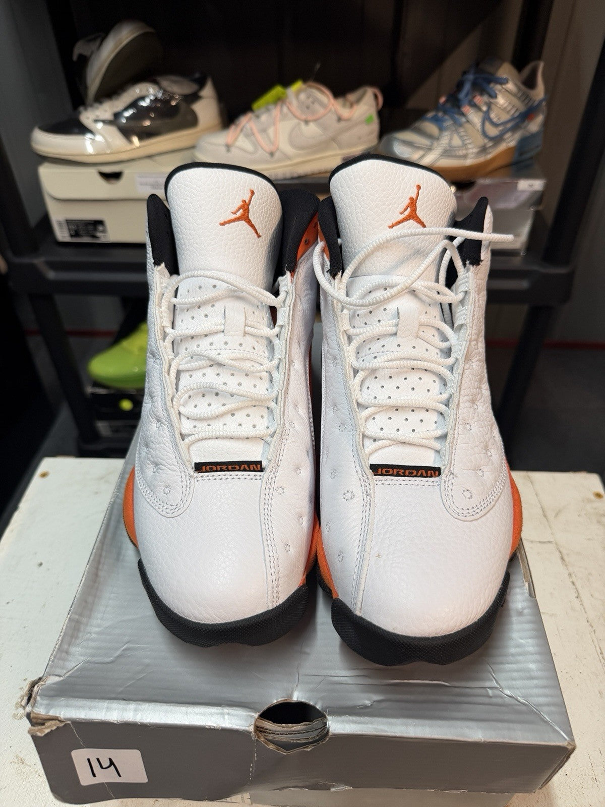 Air Jordan 13 Retro Starfish - Size 8 - product image from the listing.