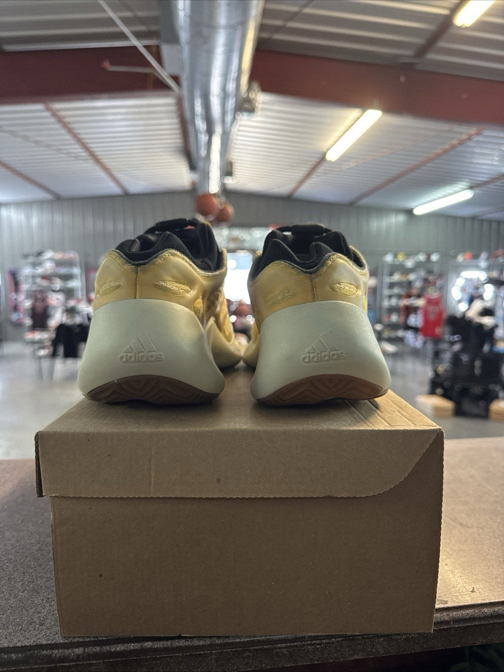Yeezy 700 V3 Sunflower | Replacement Box - Size 9.5 - product image from the listing.