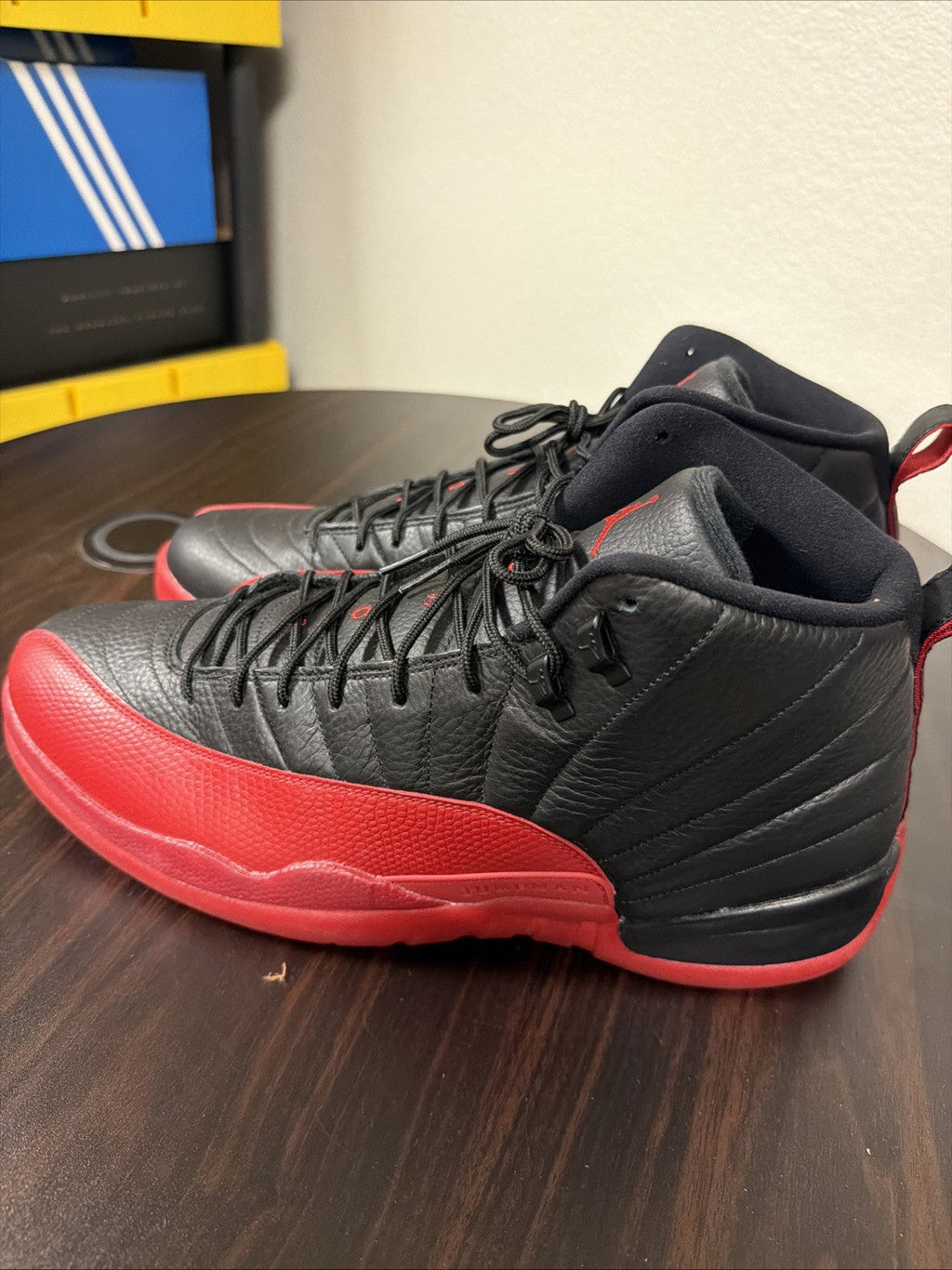 Flu Game (2016) Player Exclusive. Only 1 Of 24 Pairs - Jordan 12 Retro - product image from the listing.