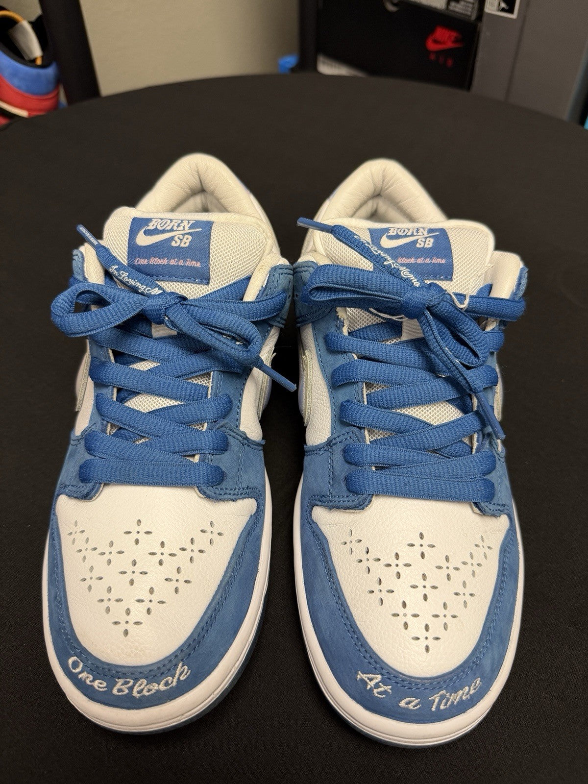 Nike SB Dunk Low Born X Raised One Block At A Time - Size 8 - product image from the listing.