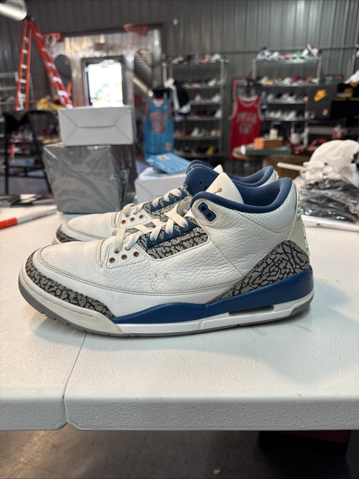 "wizards" Size 11 - Jordan 3 Retro | Replacement Box - product image from the listing.