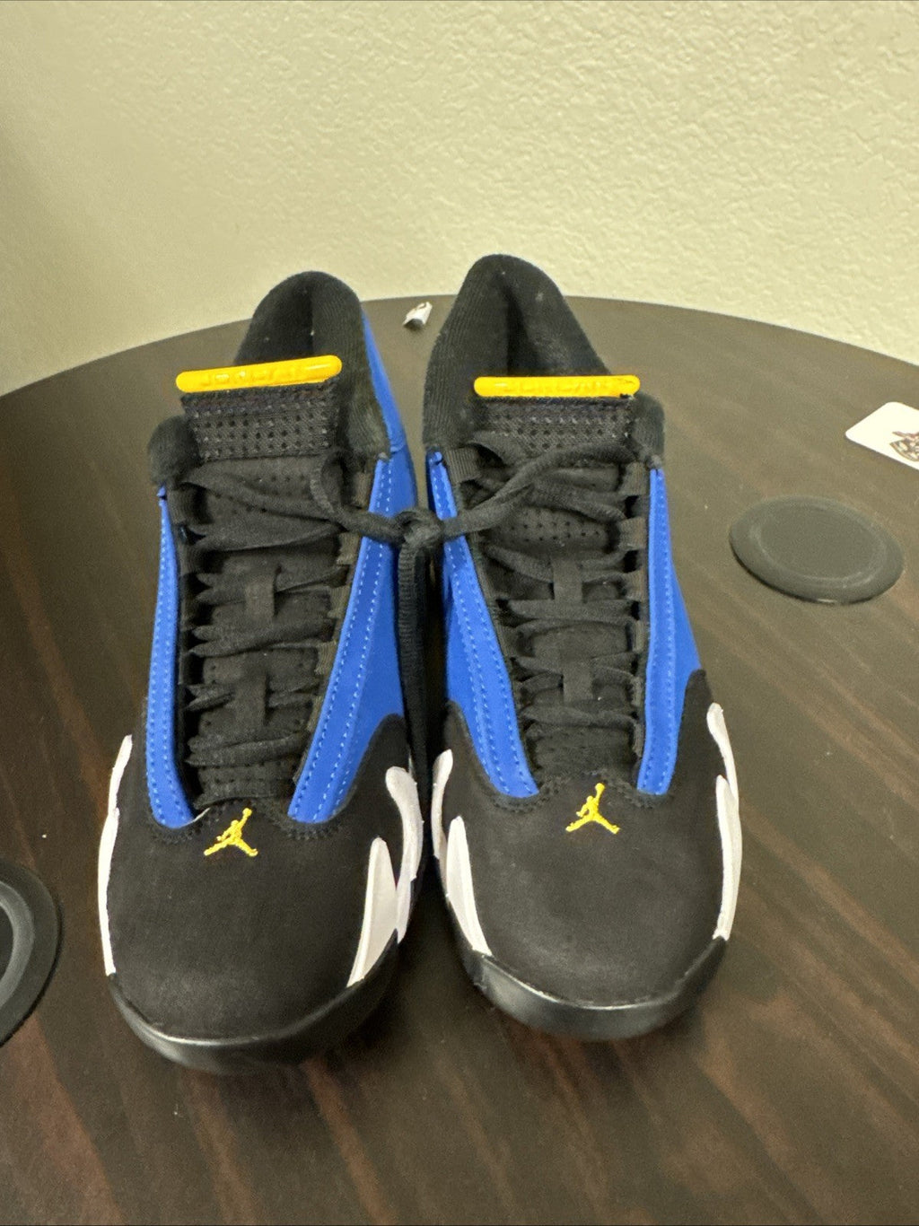 Air Jordan 14 Retro Laney Sneakers - size 5 - product image from the listing.