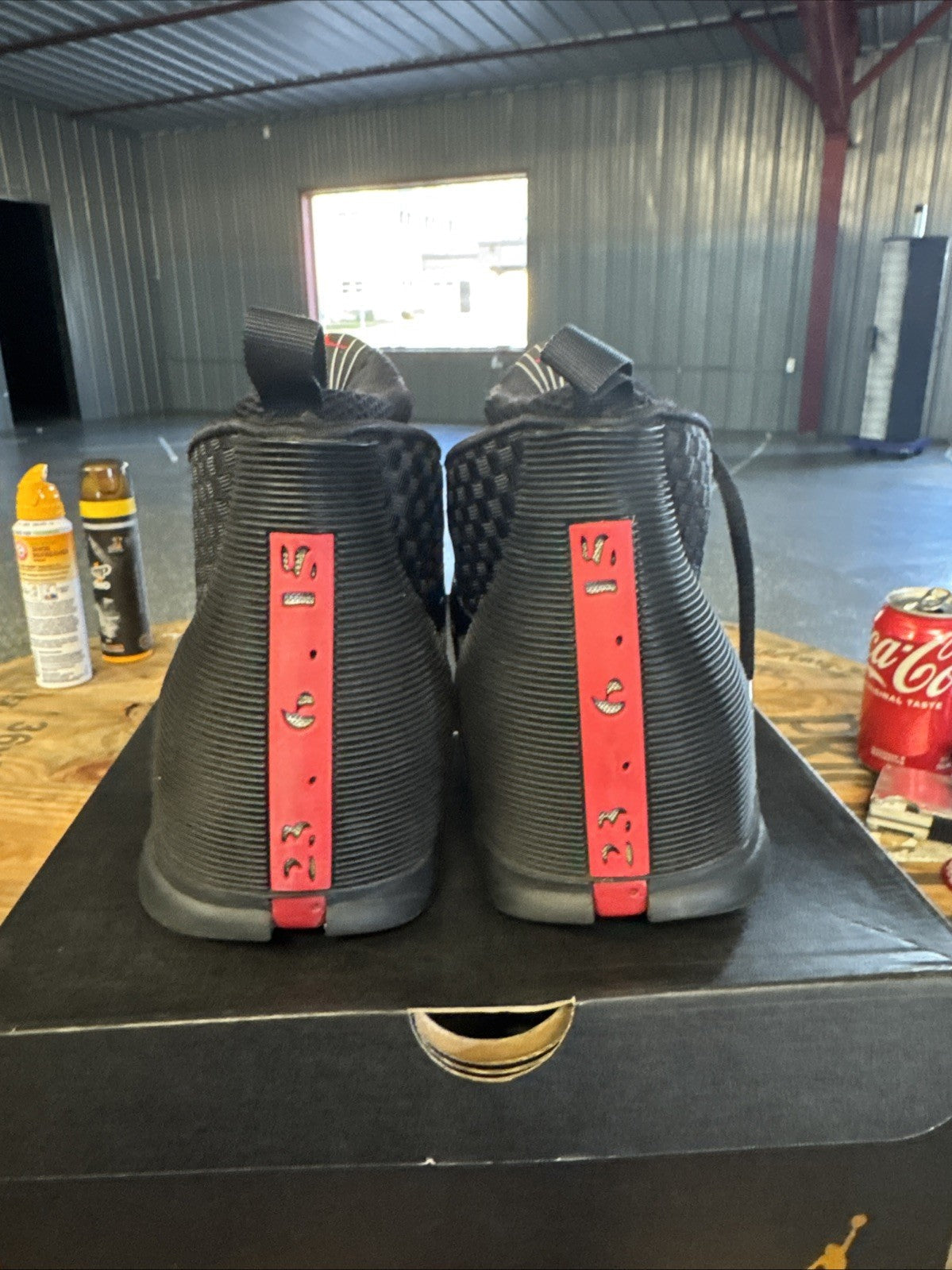 Jordan 15 Retro Stealth (2017) | Replacement Box - Barely Worn - Size 13 - product image from the listing.