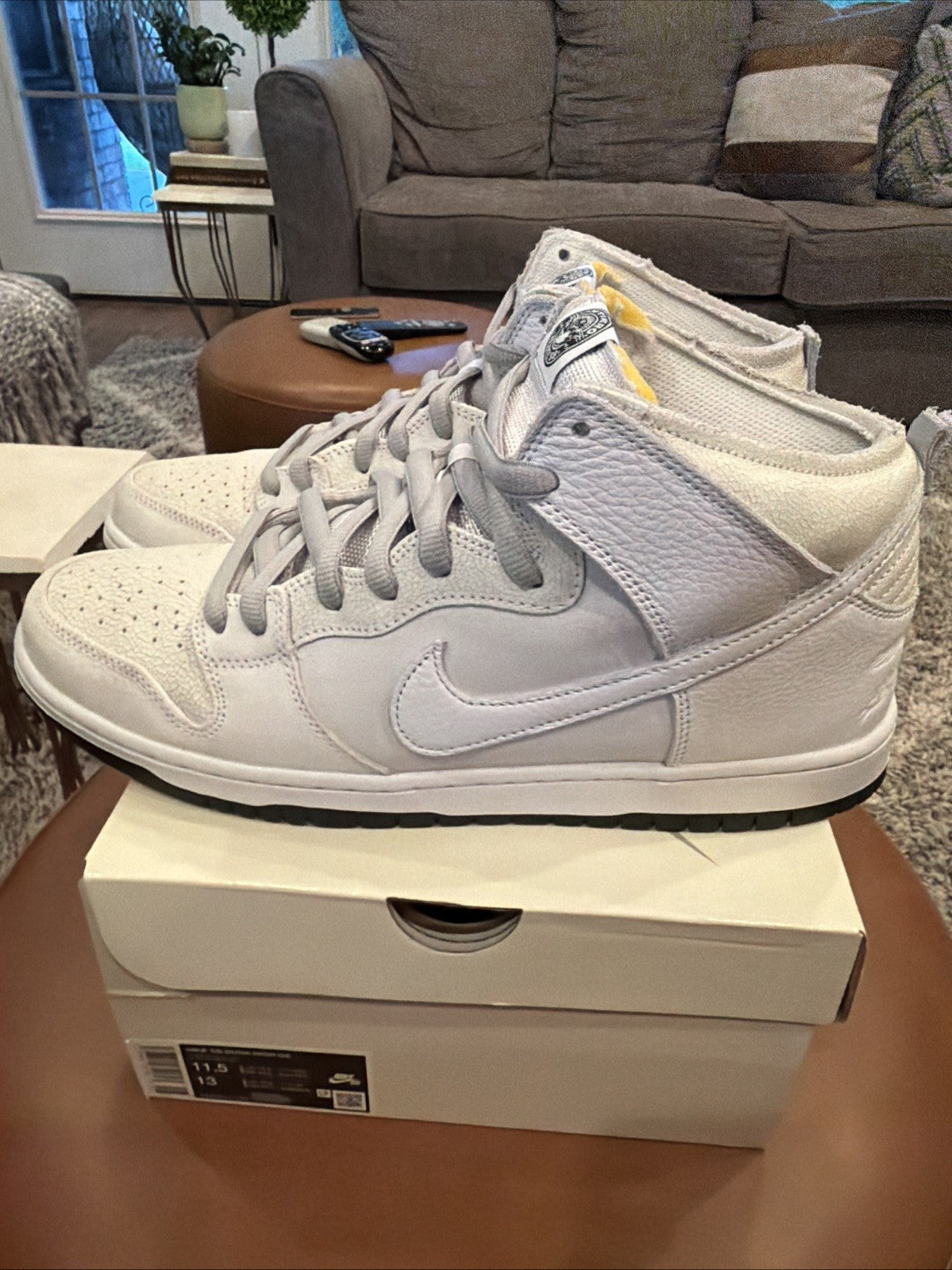SB DUNK HIGH ANTIHERO SKATEBOARDS SIZE 11.5 PREOWNED by NIKE - product image from the listing.
