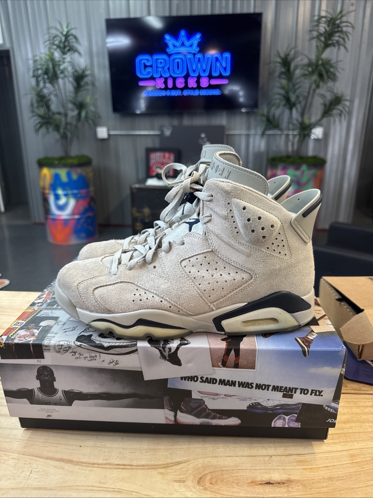 Jordan 6 Retro Mid Georgetown - Size 10 - product image from the listing.