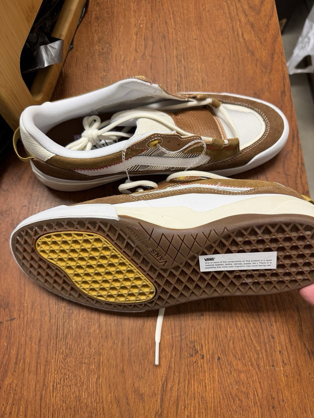 Vans Skate 2 Wayvee in Brown VN000D5DBRO - product image from the listing.