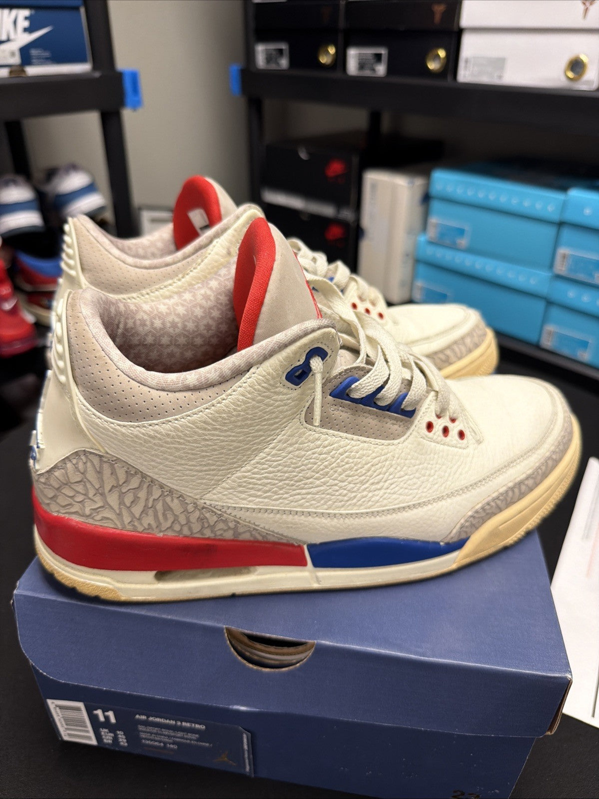 Air Jordan 3 Retro International Flight - Size 11 - product image from the listing.