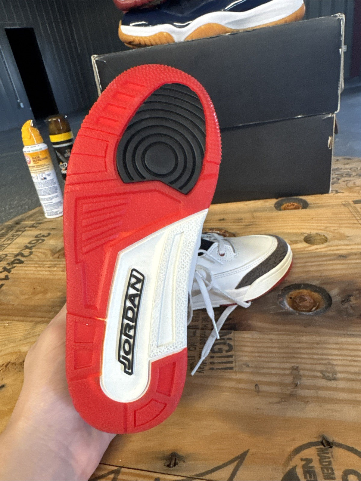 Jordan 3 Retro (PS) | Replacement Box - Size 2y - product image from the listing.