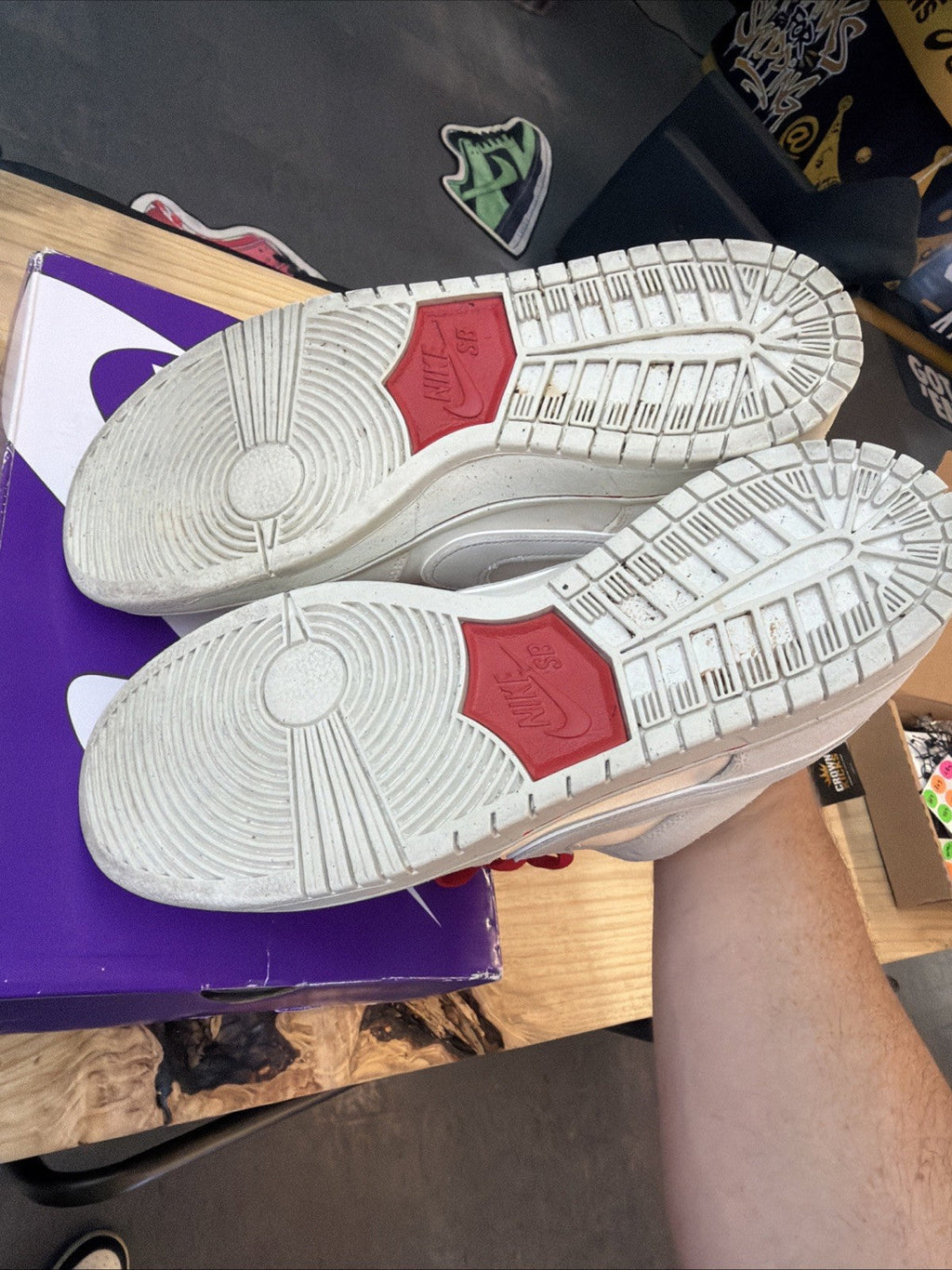 Size 12 - Nike SB Dunk Low PRM City of Love Coconut Milk (FZ5654-100) for Men - product image from the listing.