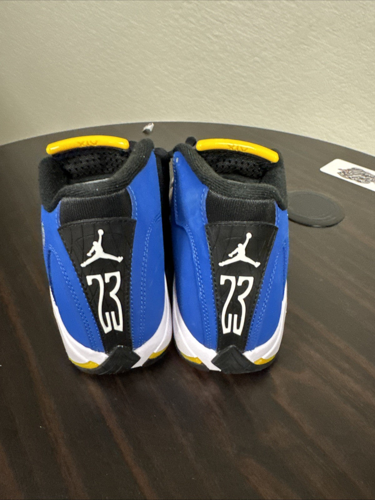 Air Jordan 14 Retro Laney Sneakers - size 5 - product image from the listing.