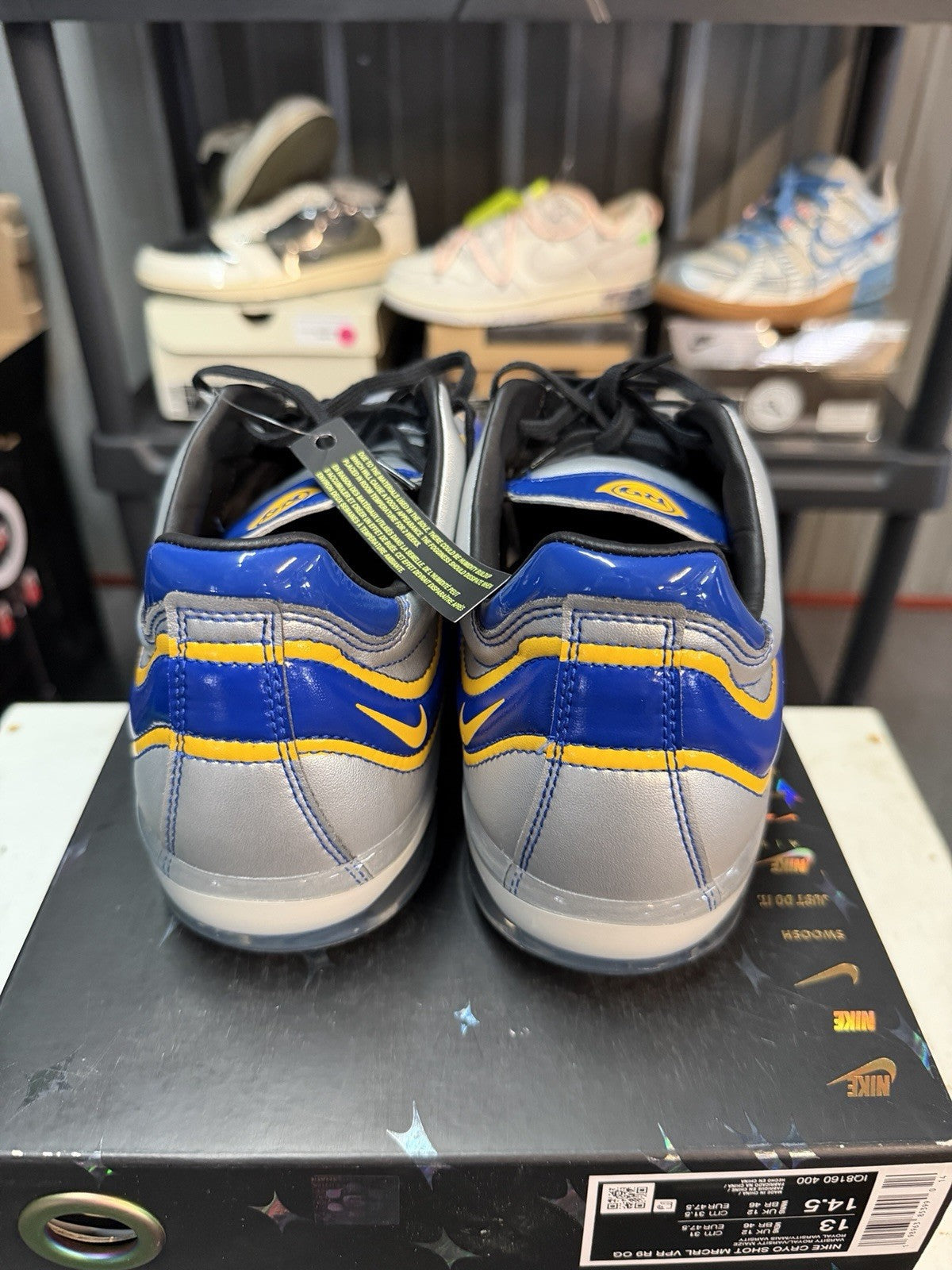 Men's Nike Cryoshot Mercurial Vapor R9 OG Varsity Royal IQ8160 400 - New - product image from the listing.