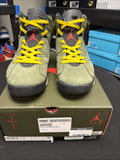 Travis Scott x Jordan 6 Retro Olive - Size 10.5 - product image from the listing.