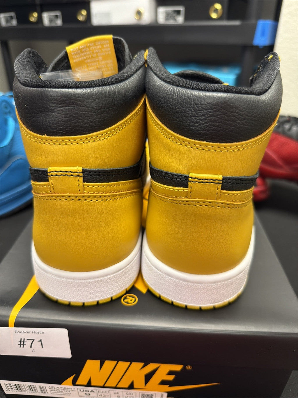 Jordan 1 Retro OG High Pollen - Size 9 - product image from the listing.